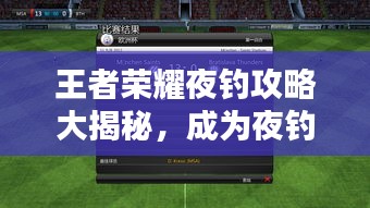 王者荣耀夜钓攻略大揭秘，成为夜钓高手的必备指南！