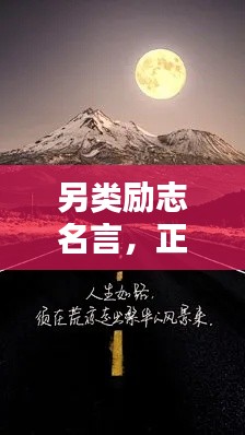 另类励志名言，正能量点亮人生之路
