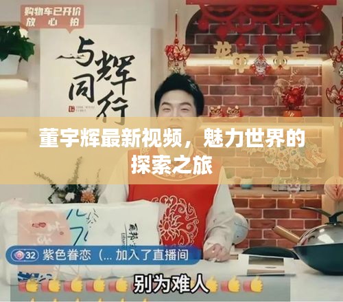 董宇辉最新视频，魅力世界的探索之旅