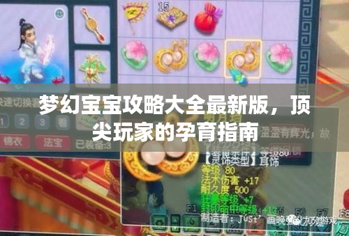 梦幻宝宝攻略大全最新版，顶尖玩家的孕育指南