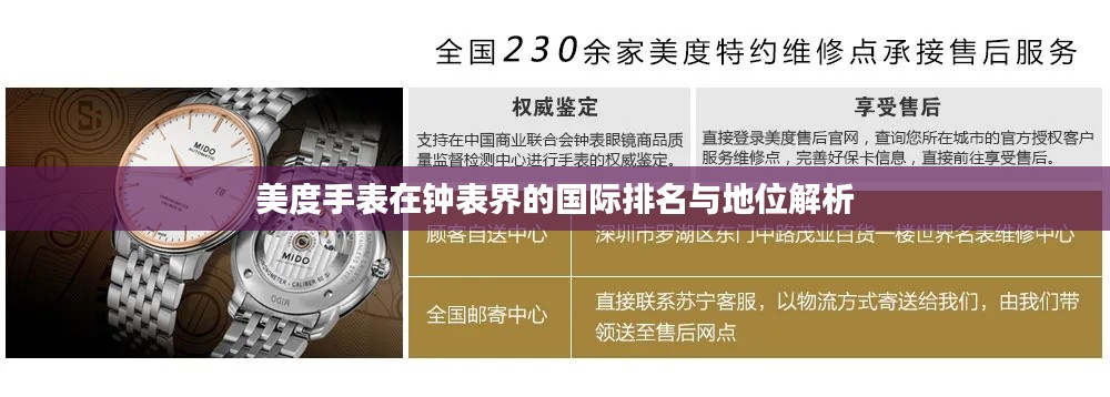 美度手表在钟表界的国际排名与地位解析
