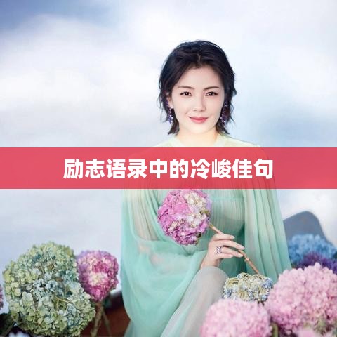 励志语录中的冷峻佳句