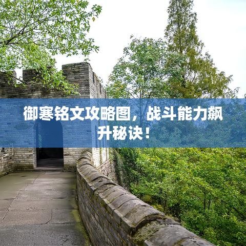 御寒铭文攻略图，战斗能力飙升秘诀！