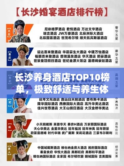 长沙养身酒店TOP10榜单，极致舒适与养生体验指南